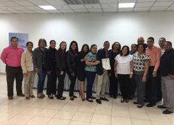 Magíster Antonio Ureña con los Coordinadores de las Regiones Bocas del Toro, Chiriquí, Herrara, Veraguas