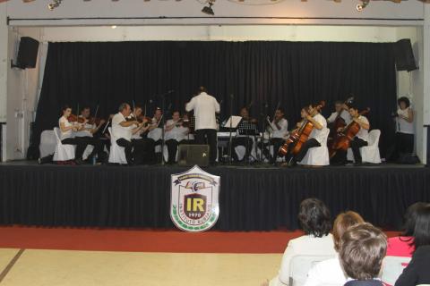 Estudiantes del Instituto Rubiano participaron del concierto de Sinfónica