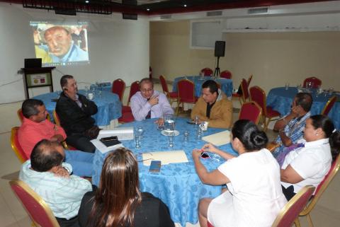 Importante reunión de coordinadores regionales.