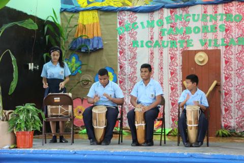 Panamá Oeste selecciona entre 11 escuelas a los ganadores del Concurso de Tamboreros "Ricaurte Villarreal"