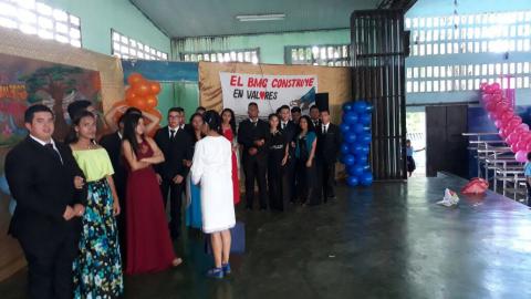 Inauguran la Feria de Valores en el Colegio Beatriz Miranda de Cabal en Chiriqui