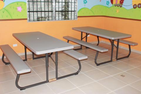 Entregan cocina-comedor y área recreativa en la Escuela República Federal de Alemania