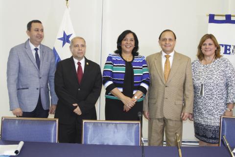 Meduca firma convenio de cooperación con el Tribunal Electoral