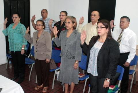 Se juramenta el Consejo Regional de la OMJH en Panamá Centro 2019