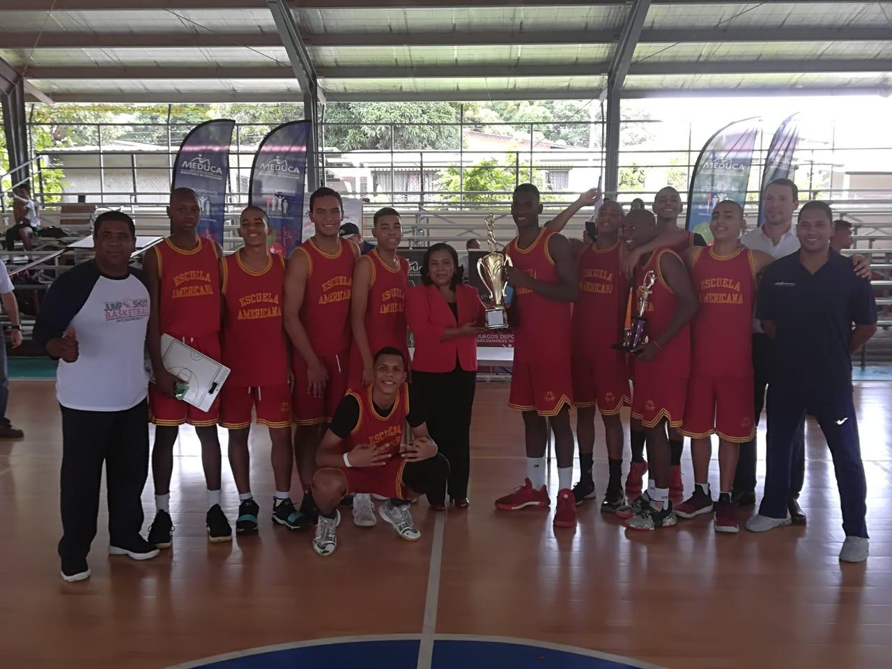 Panamá Centro se corona campeón del Baloncesto  Masculino Nivel Media