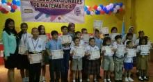 Premian el talento estudiantil de las Olimpiadas de Matemáticas 2017 en San Miguelito