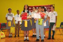 Estudiantes de escuelas particulares de San Miguelito participan del Concurso de Deletreo