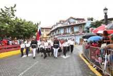 Los panameños celebraron los 115 años de separación de Colombia con alegría y solemnidad