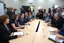 Presidente electo participa de la transición en MEDUCA