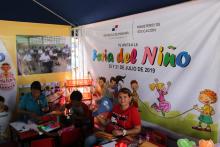 Ministerio de Educación participó de las actividades del Día del Niño